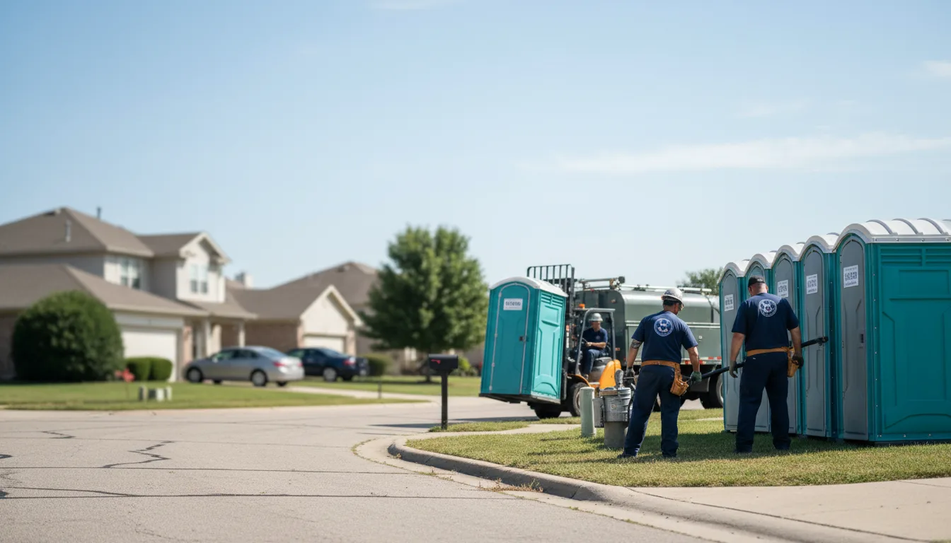 Porta Potty Rental in Eden Prairie, MN near me